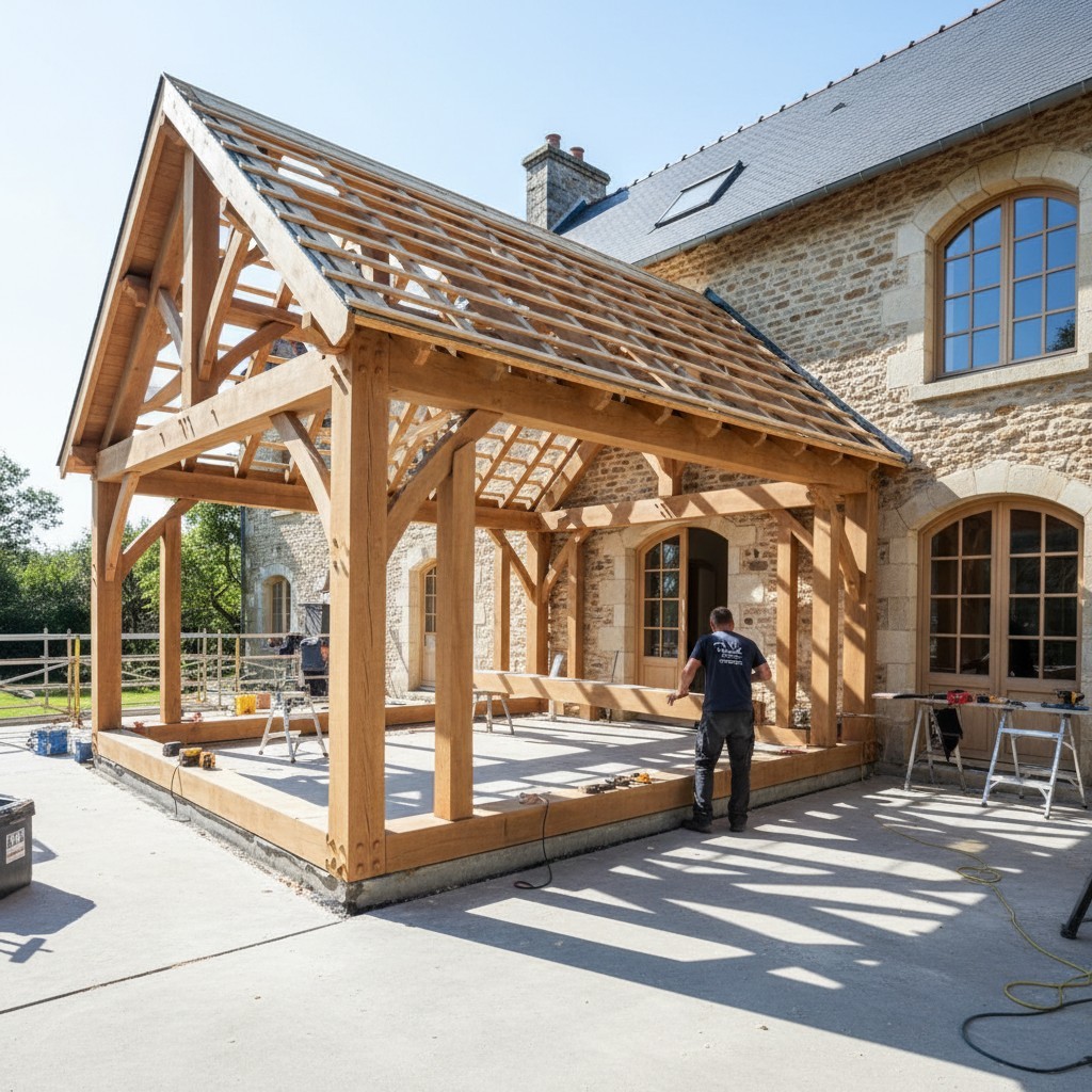 Projet de Charpentier - Photo 2